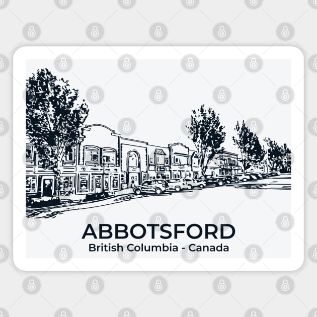 Abbotsford - British Columbia Magnet by Lakeric